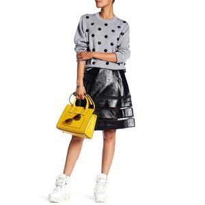 Marc Jacobs NWT PU Pleated Skirt
